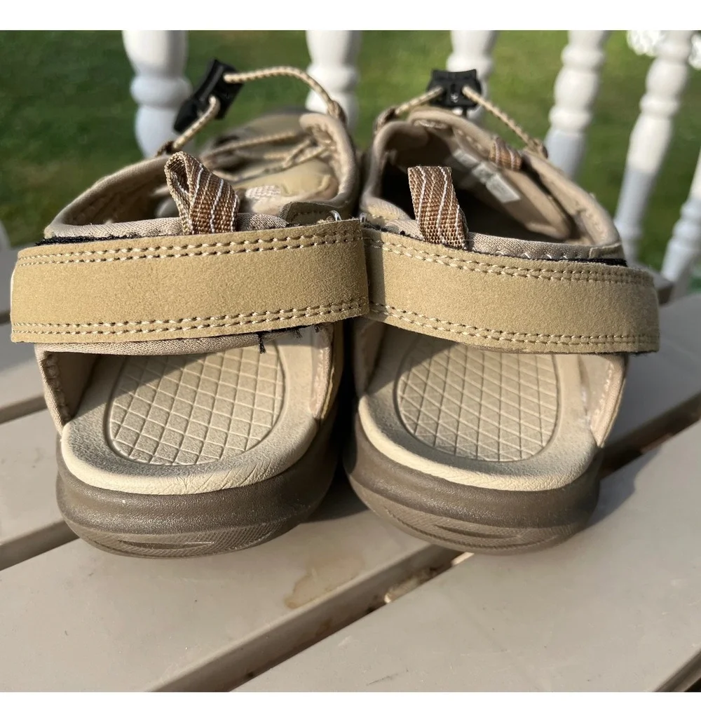 Grition Mens Beige Sport Sandals Hiking Water Shoes EUR‎ 40/US